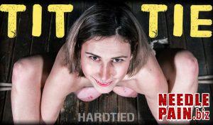 Tit Tie – Red August – HardTied 2019-04-10, BDSM, torture